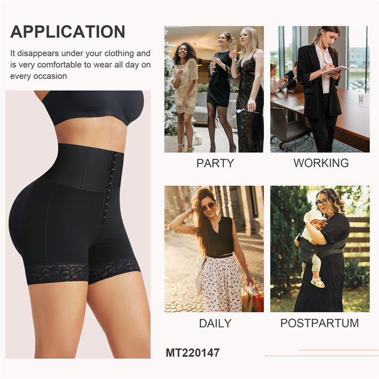 SHEVUE™ Tummy Control Shapewear for Women Fajas Colombianas Shorts Butt Lifter with Zipper Crotch