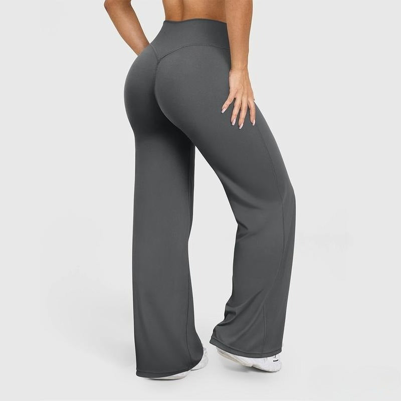 SHEVUE Women's High-Waist Loose Fit Casual Pants