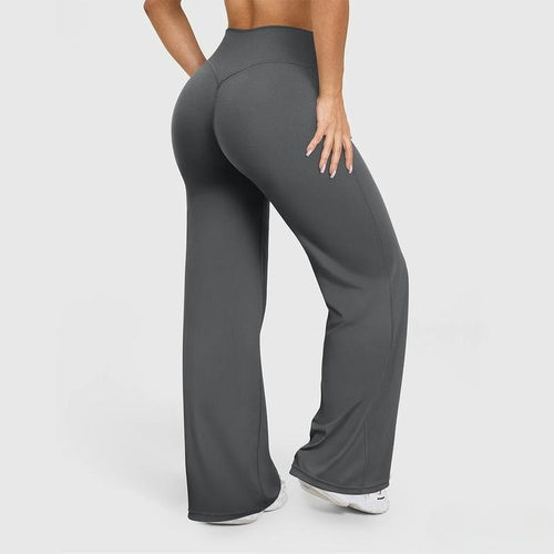 SHEVUE Women's High-Waist Loose Fit Casual Pants