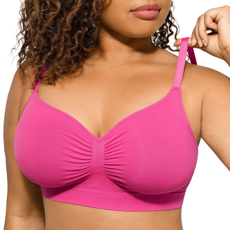 SHEVUE Wireless Comfort Bra | Seamless Sculpting Bralette