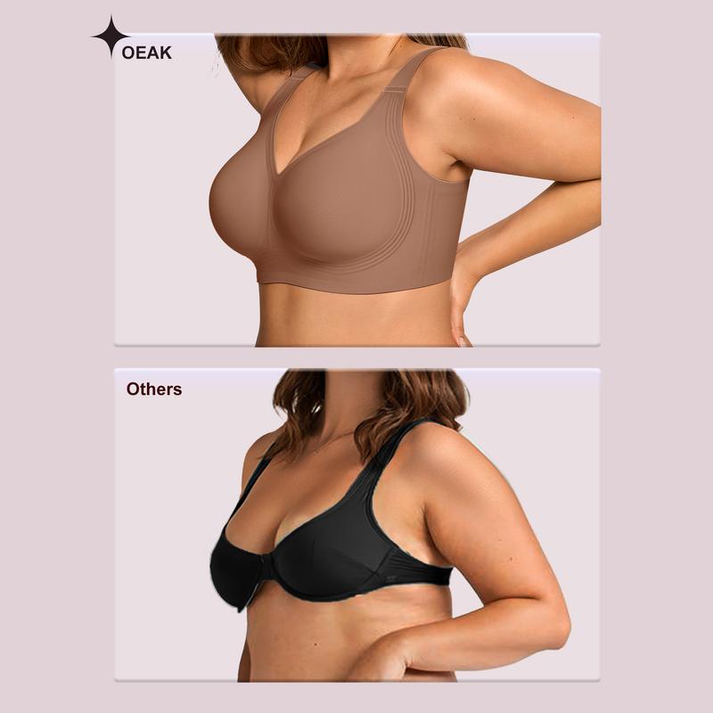 SHEVUE Comfort Wireless Bra for Everyday Wear