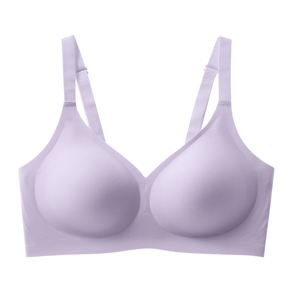 SHEVUE™ Jelly Wireless Women Comfortable Push Up Bras Wireless Seamless Full Coverage Bra Buttery Soft Everyday Tshirt Bra