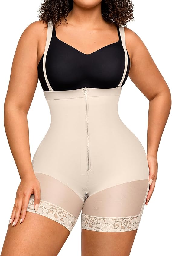 SHEVUE™ Faja Body Shaper Tummy Control Shapewear for Women Butt Lifter Post Surgery Fajas Postparto Para Mujer