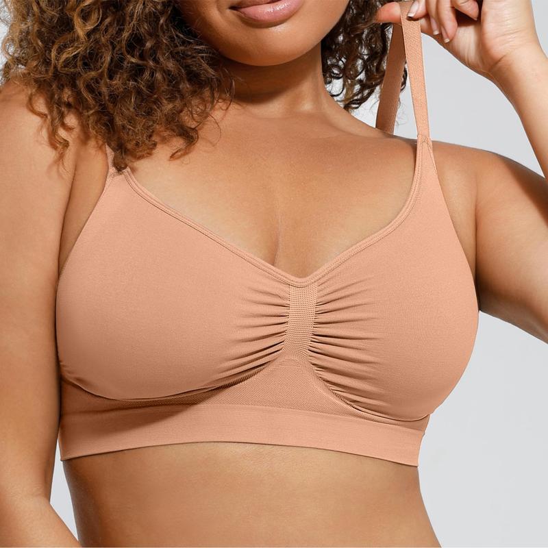 SHEVUE Wireless Comfort Bra | Seamless Sculpting Bralette
