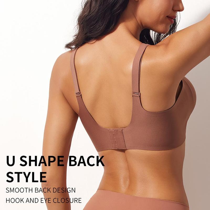 SHEVUE Wireless Push Up Bra | Seamless Full Coverage