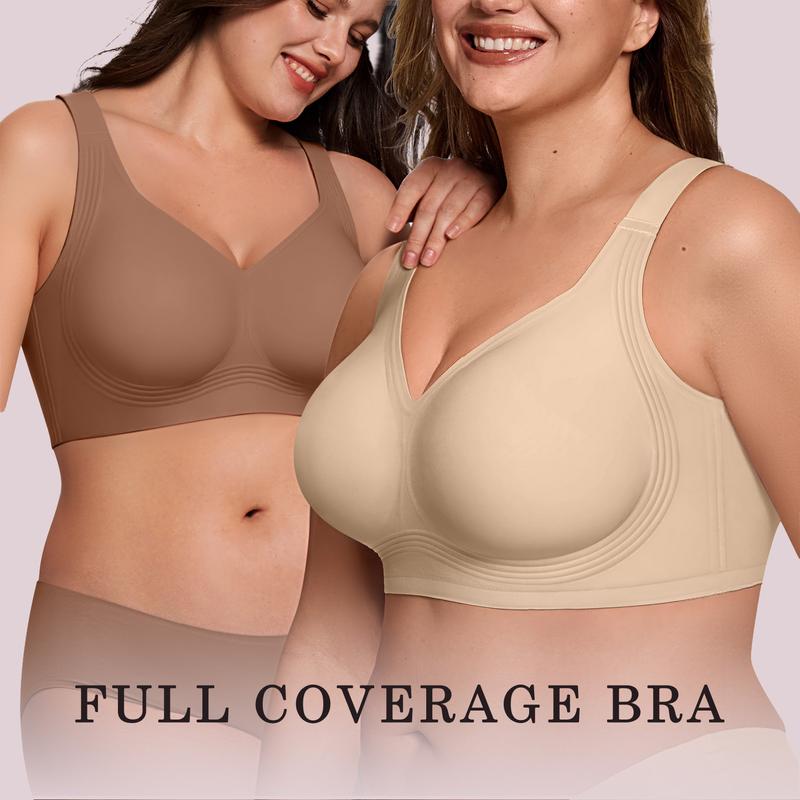 SHEVUE Comfort Wireless Bra for Everyday Wear