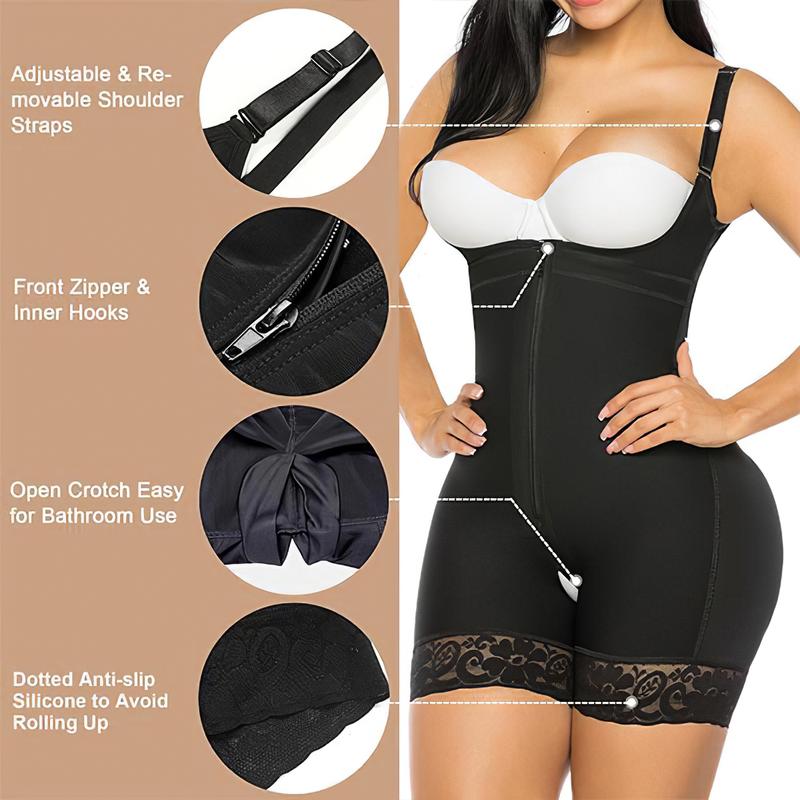 SHEVUE™ Fajas Colombianas Shapewear for Women Tummy Control Shapewear Butt Lifter Bodysuit