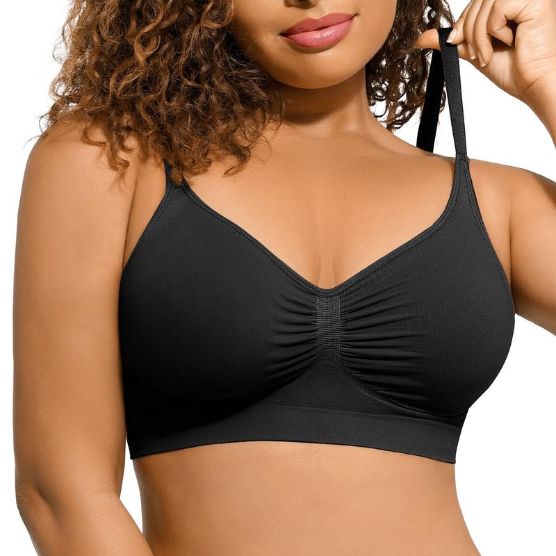 SHEVUE Wireless Comfort Bra | Seamless Sculpting Bralette