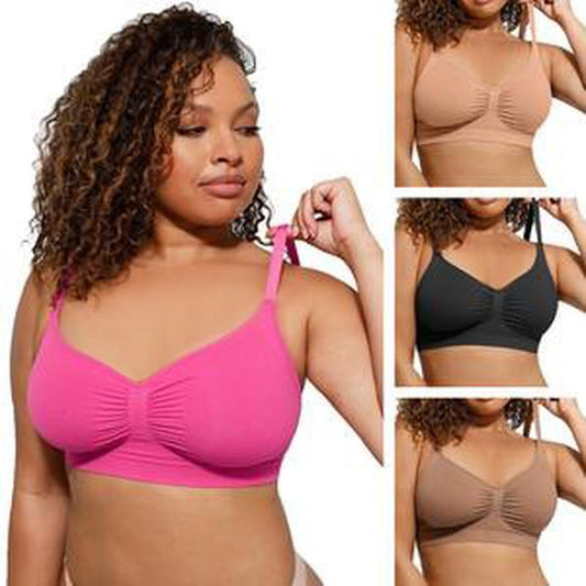 SHEVUE Wireless Comfort Bra | Seamless Sculpting Bralette