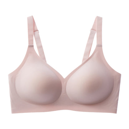 SHEVUE™ Jelly Wireless Women Comfortable Push Up Bras Wireless Seamless Full Coverage Bra Buttery Soft Everyday Tshirt Bra