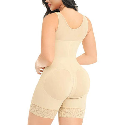 SHEVUE™ Fajas Colombianas Shapewear for Women Tummy Control Post Surgery Full Body Shaper Butt Lifter with Zipper Crotch