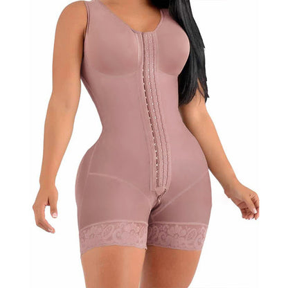 SHEVUE™ Fajas Colombianas Shapewear for Women Tummy Control Post Surgery Full Body Shaper Butt Lifter with Zipper Crotch