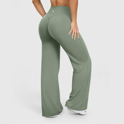 SHEVUE Women's High-Waist Loose Fit Casual Pants