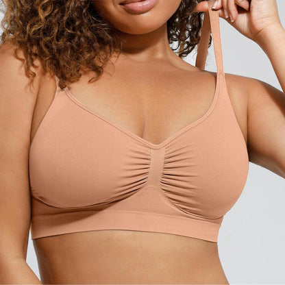 SHEVUE Wireless Comfort Bra | Seamless Sculpting Bralette