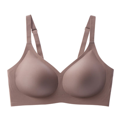SHEVUE™ Jelly Wireless Women Comfortable Push Up Bras Wireless Seamless Full Coverage Bra Buttery Soft Everyday Tshirt Bra