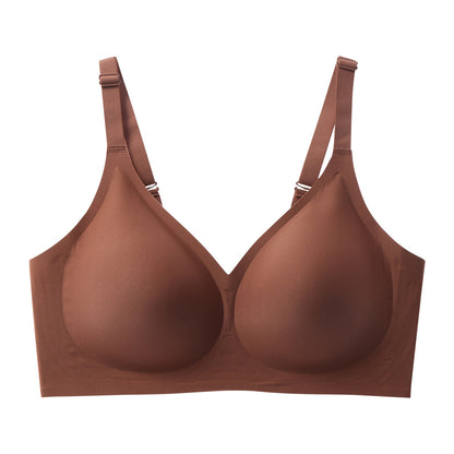 SHEVUE™ Jelly Wireless Women Comfortable Push Up Bras Wireless Seamless Full Coverage Bra Buttery Soft Everyday Tshirt Bra